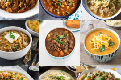 A Month of Budget Slow Cooker Meals for Four People